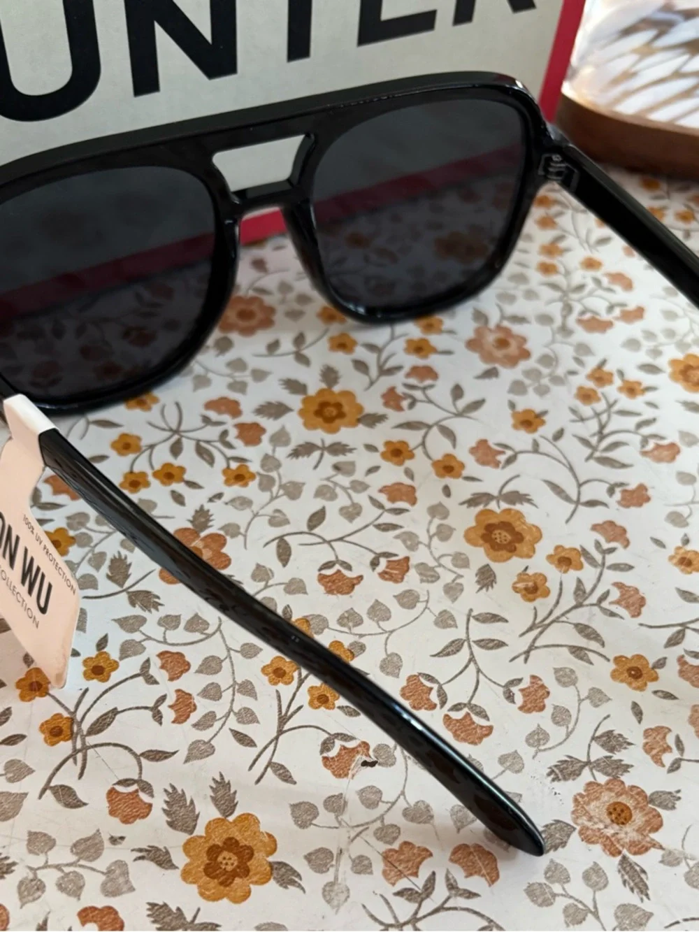 Jason Wu black Sunglasses.